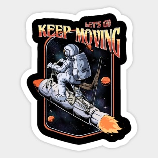 Cutestronaut Sticker